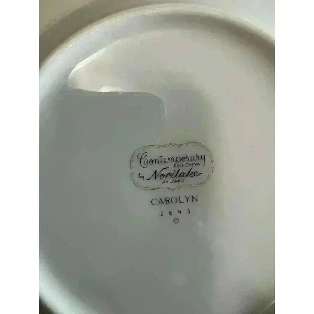 Noritake Carolyn 2693 | Bread Plate | Contemporary Fine China | Vintage